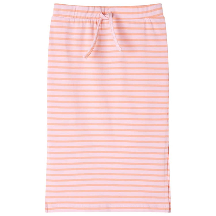 Vidaxl Jupe pour enfants droite avec rayures 92 rose