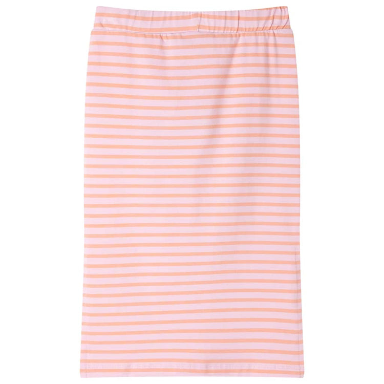 Vidaxl Jupe pour enfants droite avec rayures 116 rose