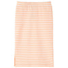Vidaxl Jupe pour enfants droite avec rayures 104 orange fluorescent
