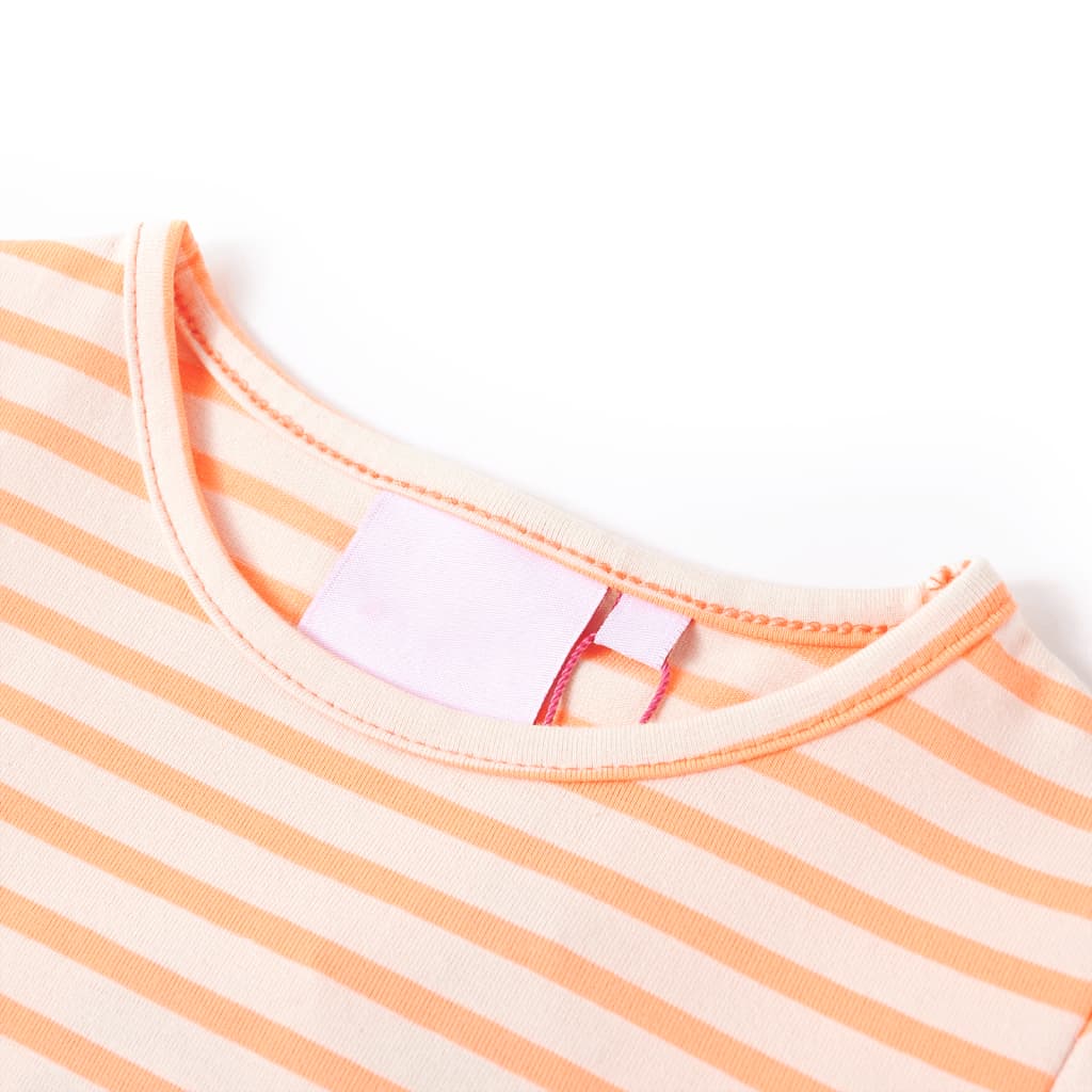 Vidaxl Child's Shirt 140 Neonoranje