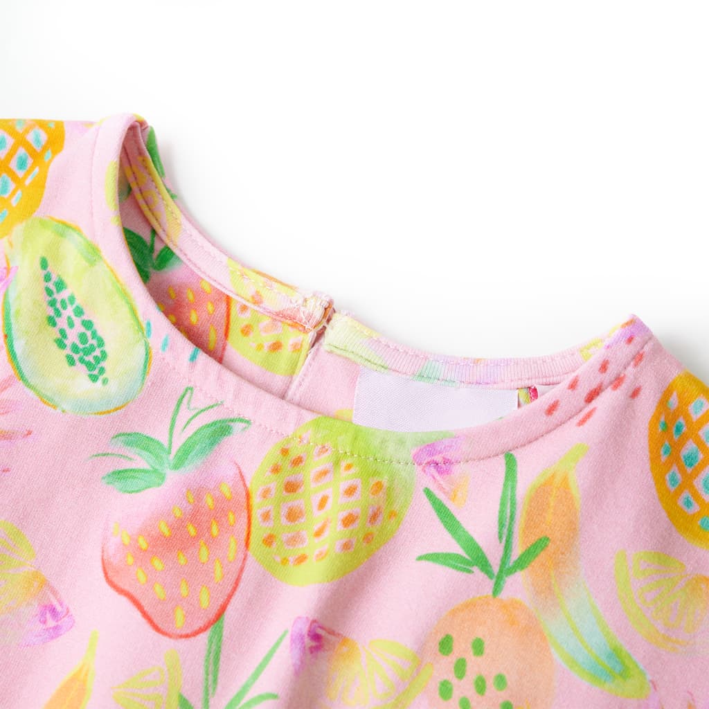 Vidaxl Robe pour enfants 128 rose doux