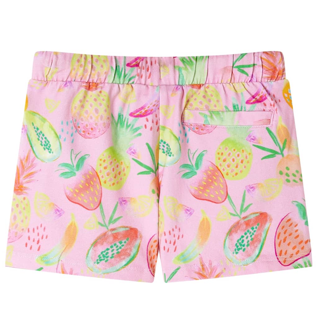 Vidaxl Children's Short avec Trekoord 104 Rose doux