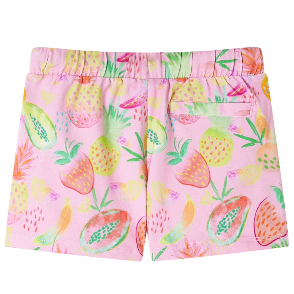 Vidaxl Children's Short avec Trekoord 140 rose doux