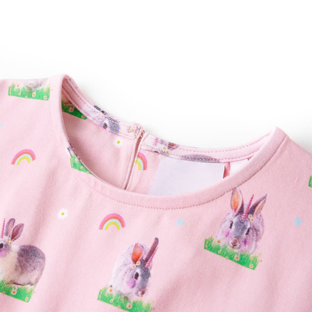 Vidaxl Robe pour enfants 116 rose clair