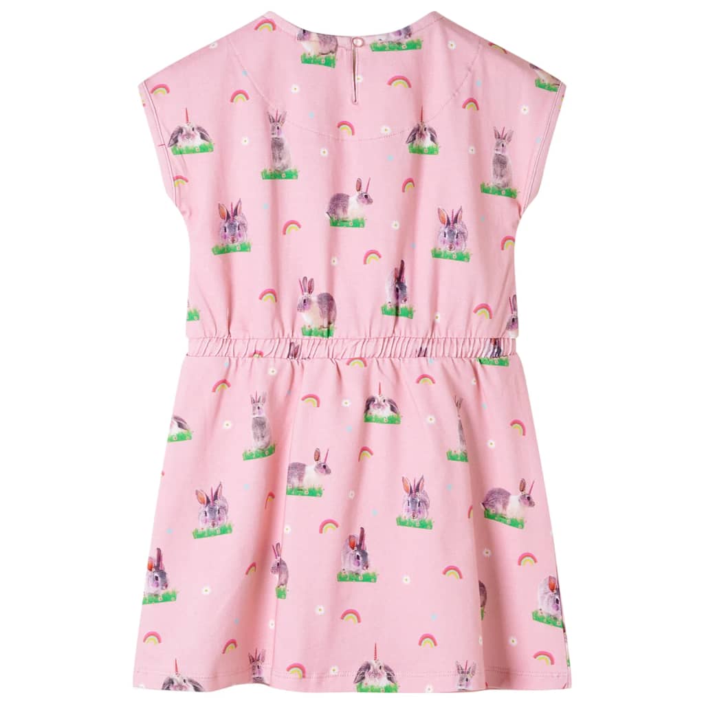 Vidaxl Robe pour enfants 128 rose clair