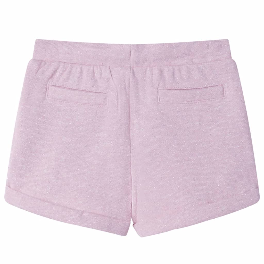 Short pour enfants vidaxl avec Trekkoord 92 mixte lila