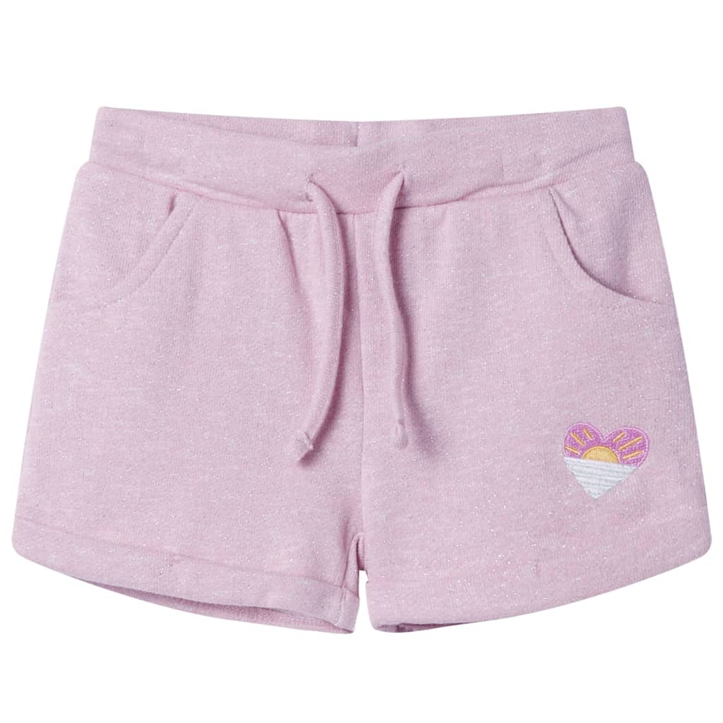 Vidaxl Short pour enfants avec Trekkoord 104 mixte Lila