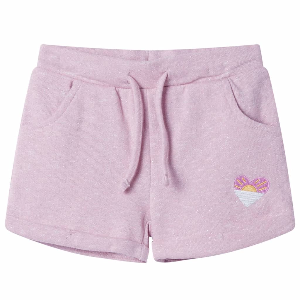 Short pour enfants vidaxl avec Trekoord 128 mixte lila