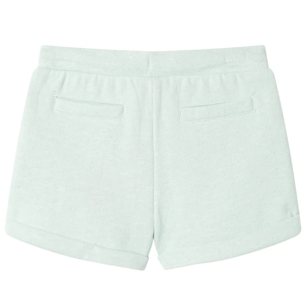 Short pour enfants vidaxl avec Trekkoord 92 MILTE LIGHT MINT-Colord