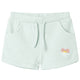 Short pour enfants vidaxl avec Trekoord 116 mixte Light Mint -Colored