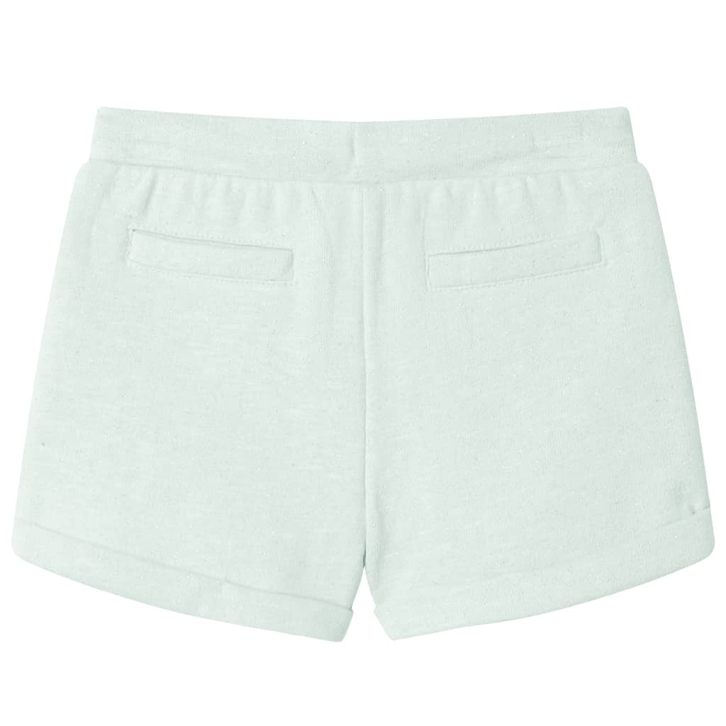 Short pour enfants vidaxl avec Trekkoord 140 MILTE LIGHT MINT-Colord