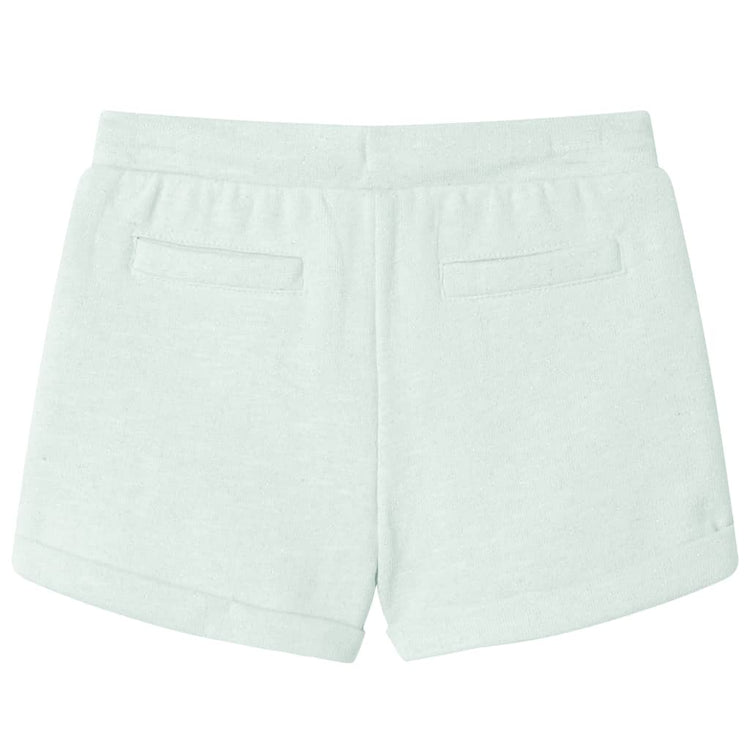 Short pour enfants vidaxl avec Trekkoord 140 MILTE LIGHT MINT-Colord