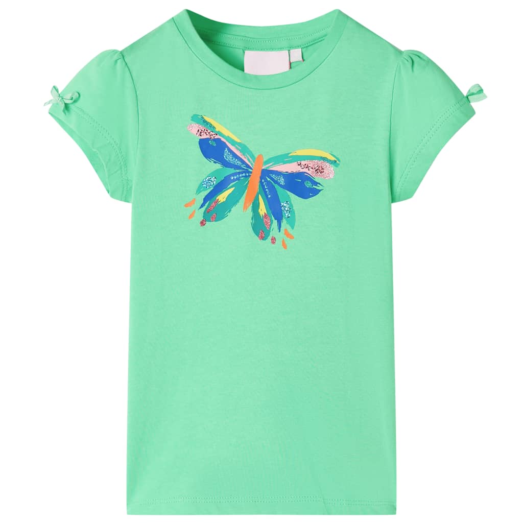 Vidaxl Child's Shirt 104 vert clair