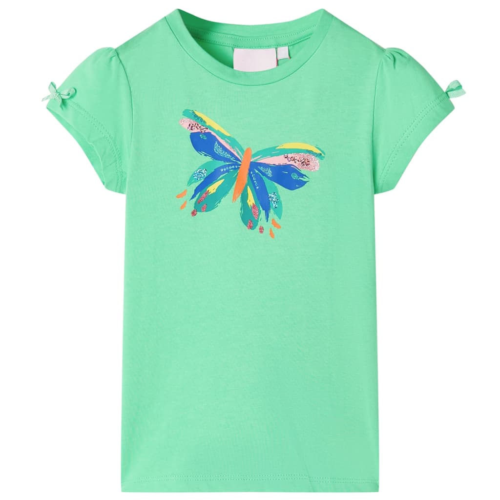Vidaxl Child's Shirt 116 vert clair