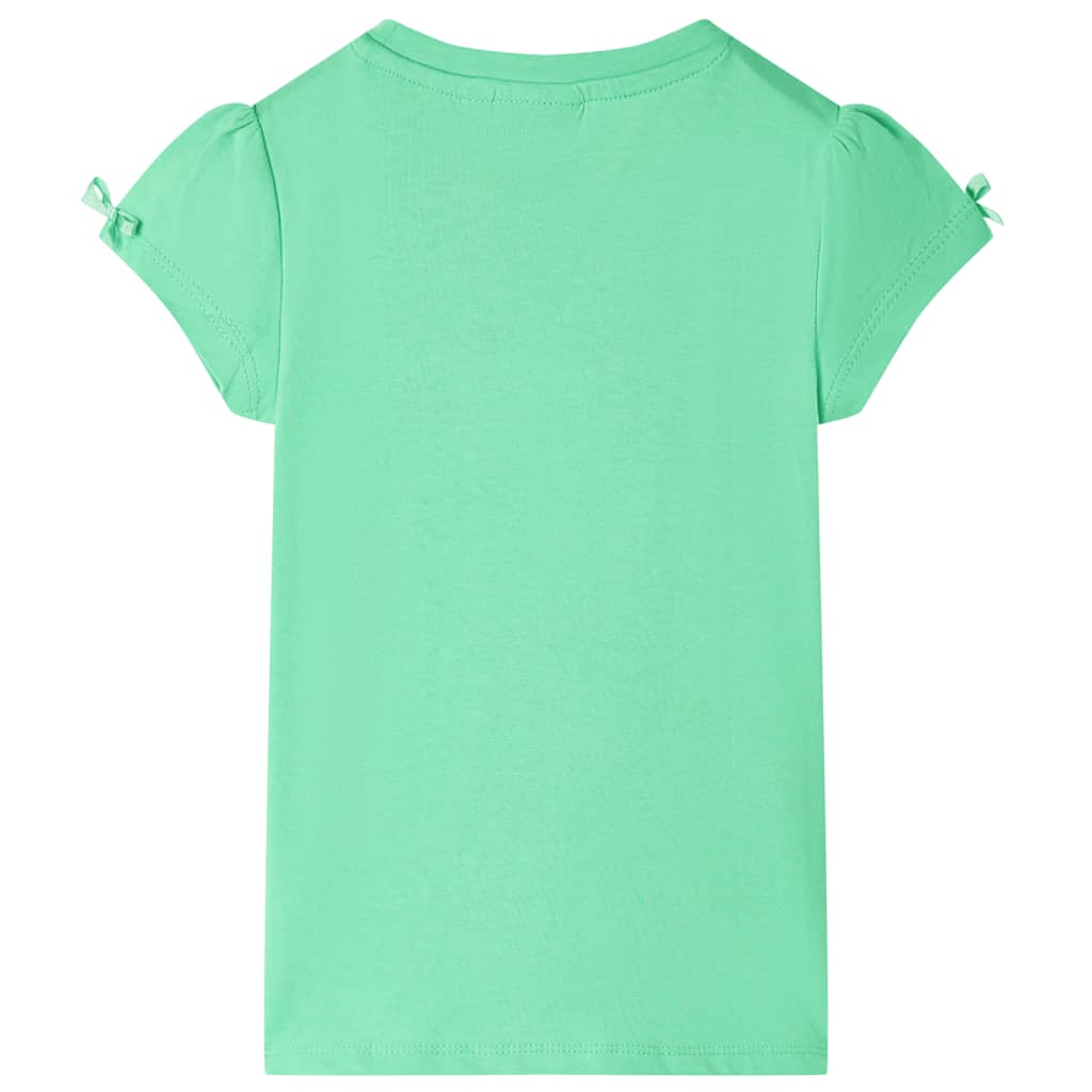 Vidaxl Child's Shirt 116 vert clair