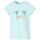 Vidaxl Child's Shirt 140 Light Sea Blue