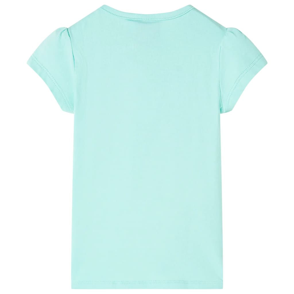 Vidaxl Child's Shirt 116 Light Mint