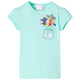 Vidaxl Child's Shirt 128 Light Mint