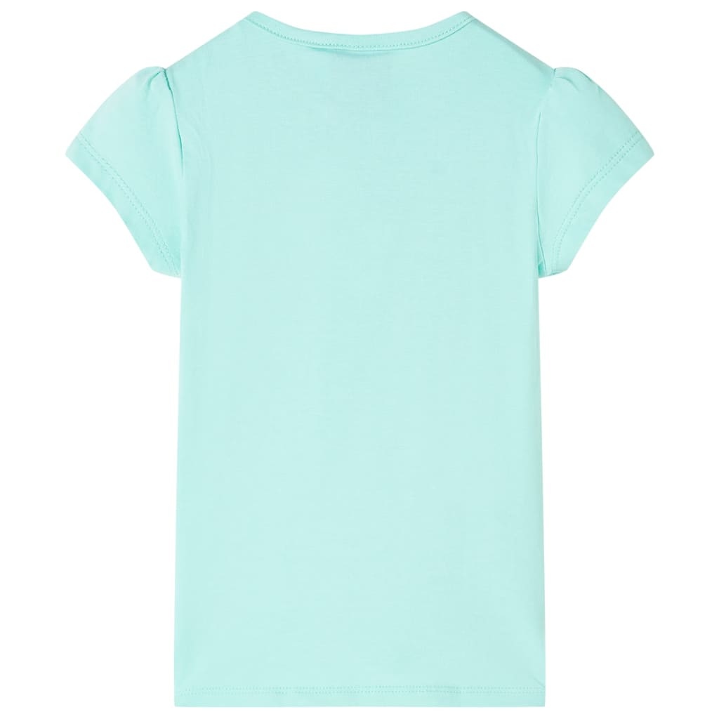 Vidaxl Child's Shirt 128 Light Mint