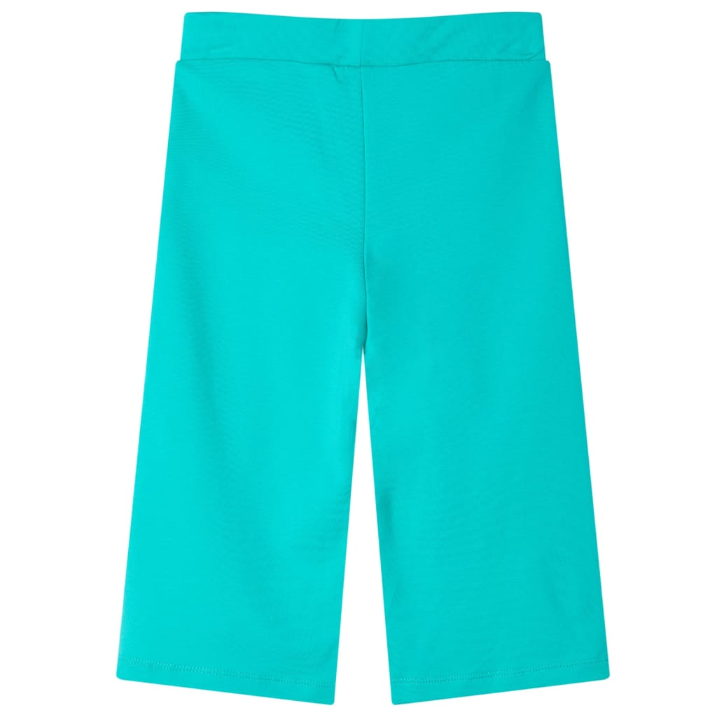 Vidaxl Kinderbroek avec des jambes larges 92 colorée de menthe