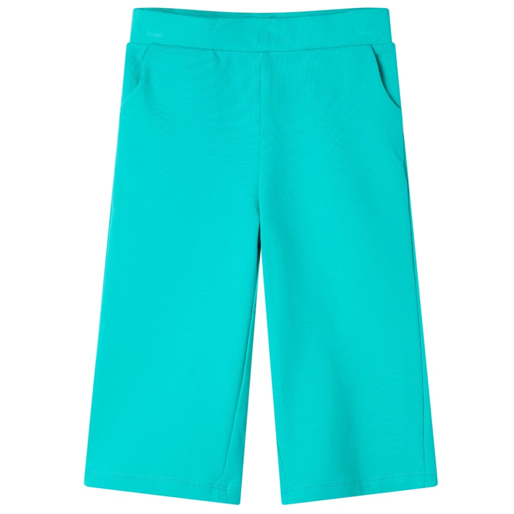 Vidaxl Pantalon pour enfants avec des jambes larges 116 colorés à la menthe
