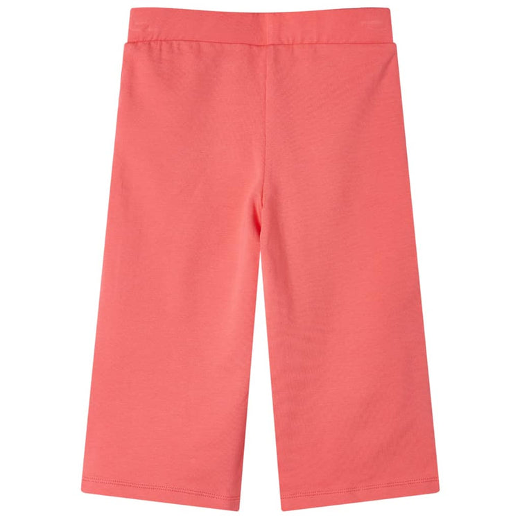 Vidaxl Pantalon pour enfants avec des jambes larges 140 Coral-Colored