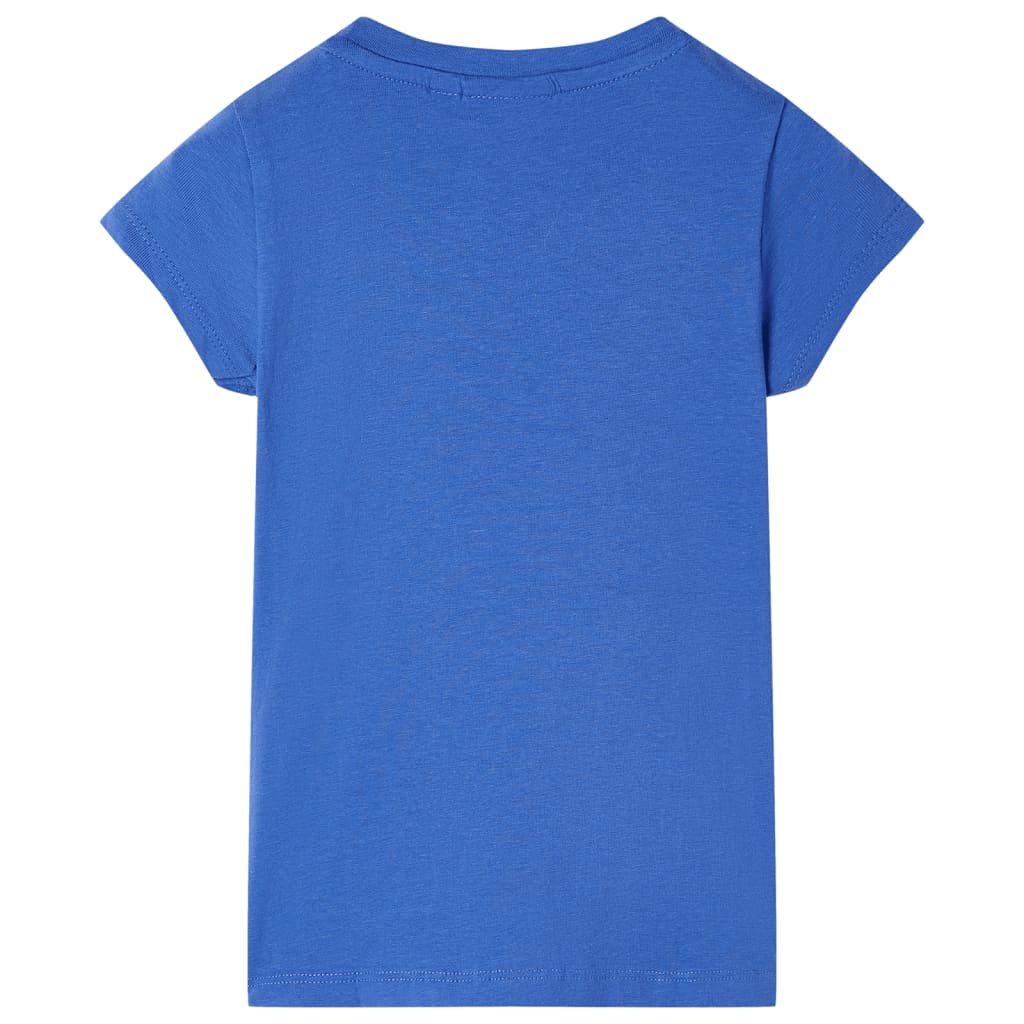 Vidaxl Child's Shirt 104 Cobalt Blue