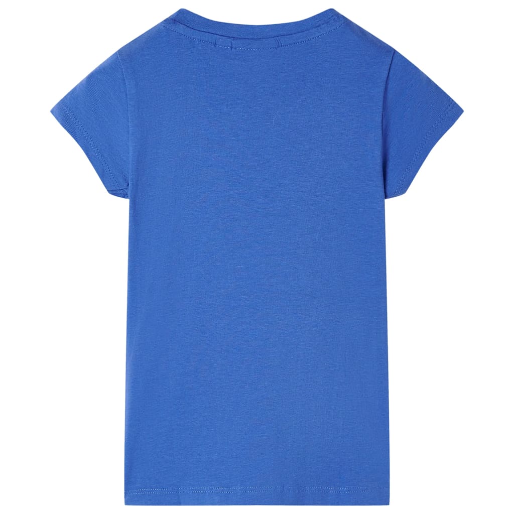 Vidaxl Child's Shirt 116 Cobalt Blue
