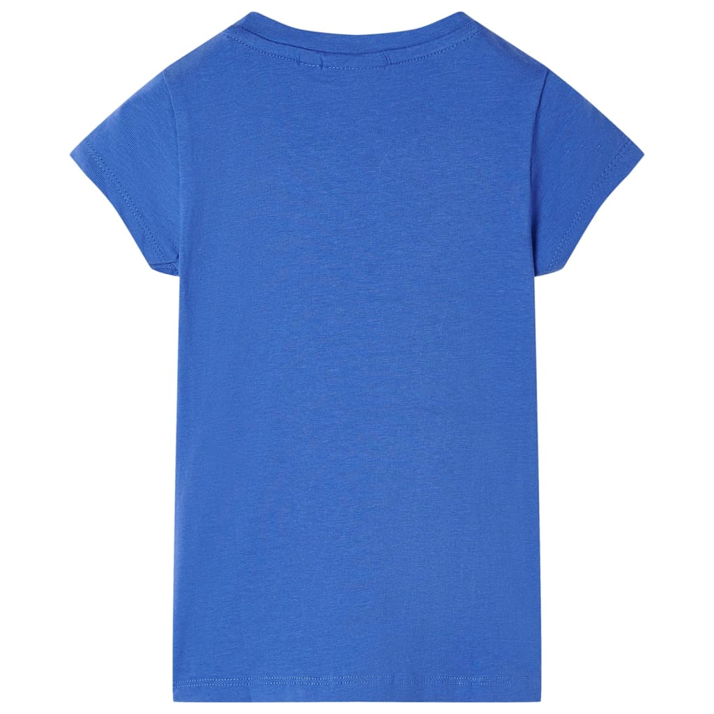 Vidaxl Child's Shirt 140 Cobalt Blue