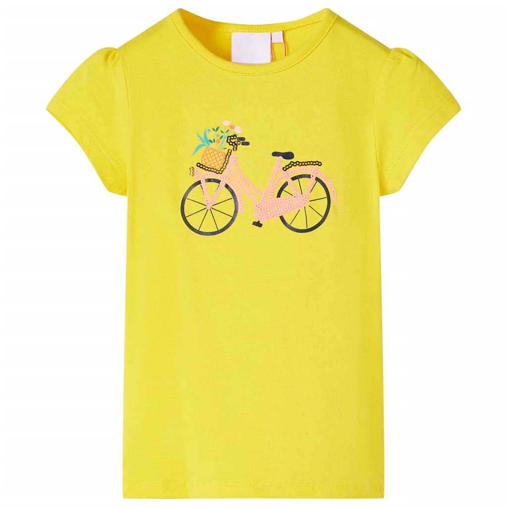 Vidaxl Child's Shirt 92 Yellow