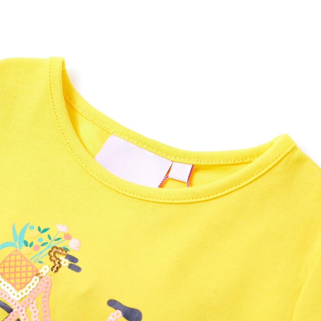 Vidaxl Child's Shirt 92 Yellow