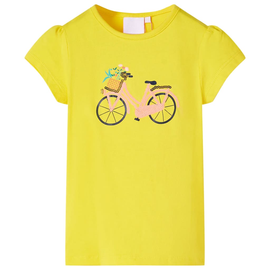 Vidaxl Child's Shirt 116 Yellow