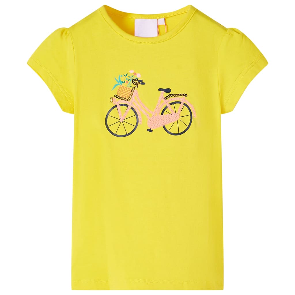 Vidaxl Child's Shirt 128 Yellow