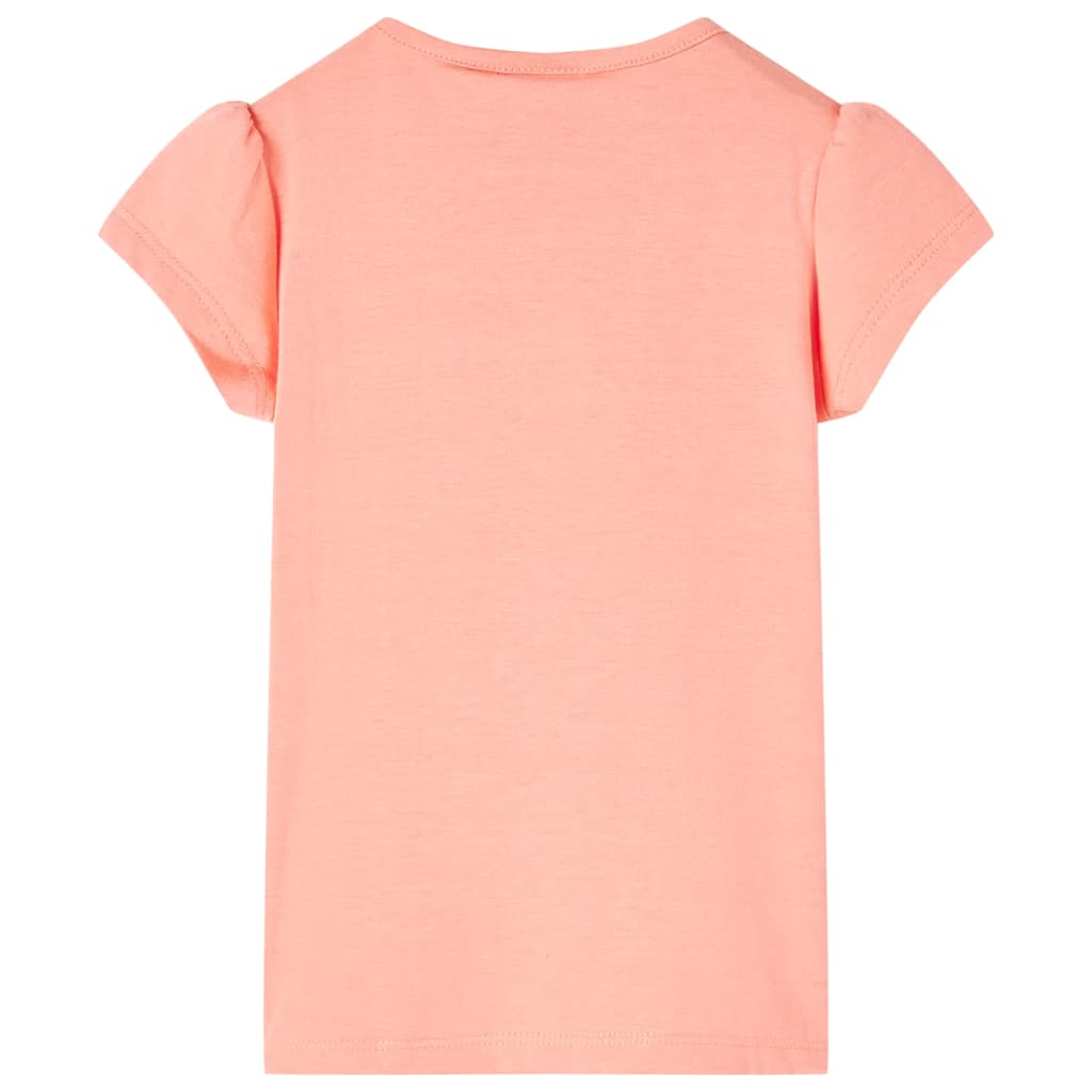 Vidaxl Child's Shirt 92 Neonkoral -Colored