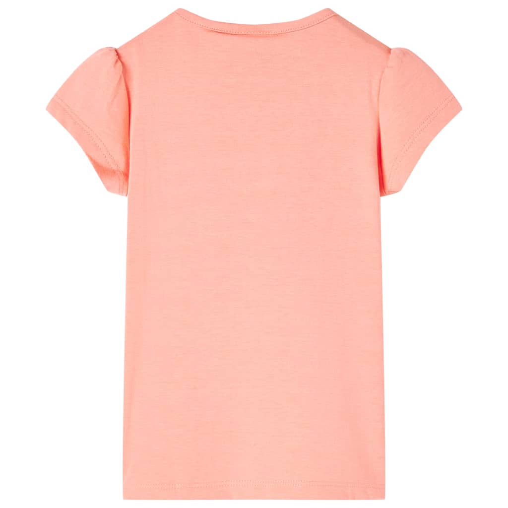 Vidaxl Child's Shirt 116 Neon Koraal