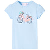 Vidaxl Child's Shirt 104 Bleu clair