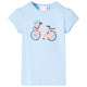 Vidaxl Child's Shirt 116 Bleu clair