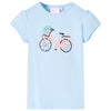 Vidaxl Child's Shirt 128 Bleu clair