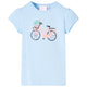 Vidaxl Child's Shirt 128 Bleu clair