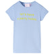 Vidaxl Child's Shirt 92 Bleu clair