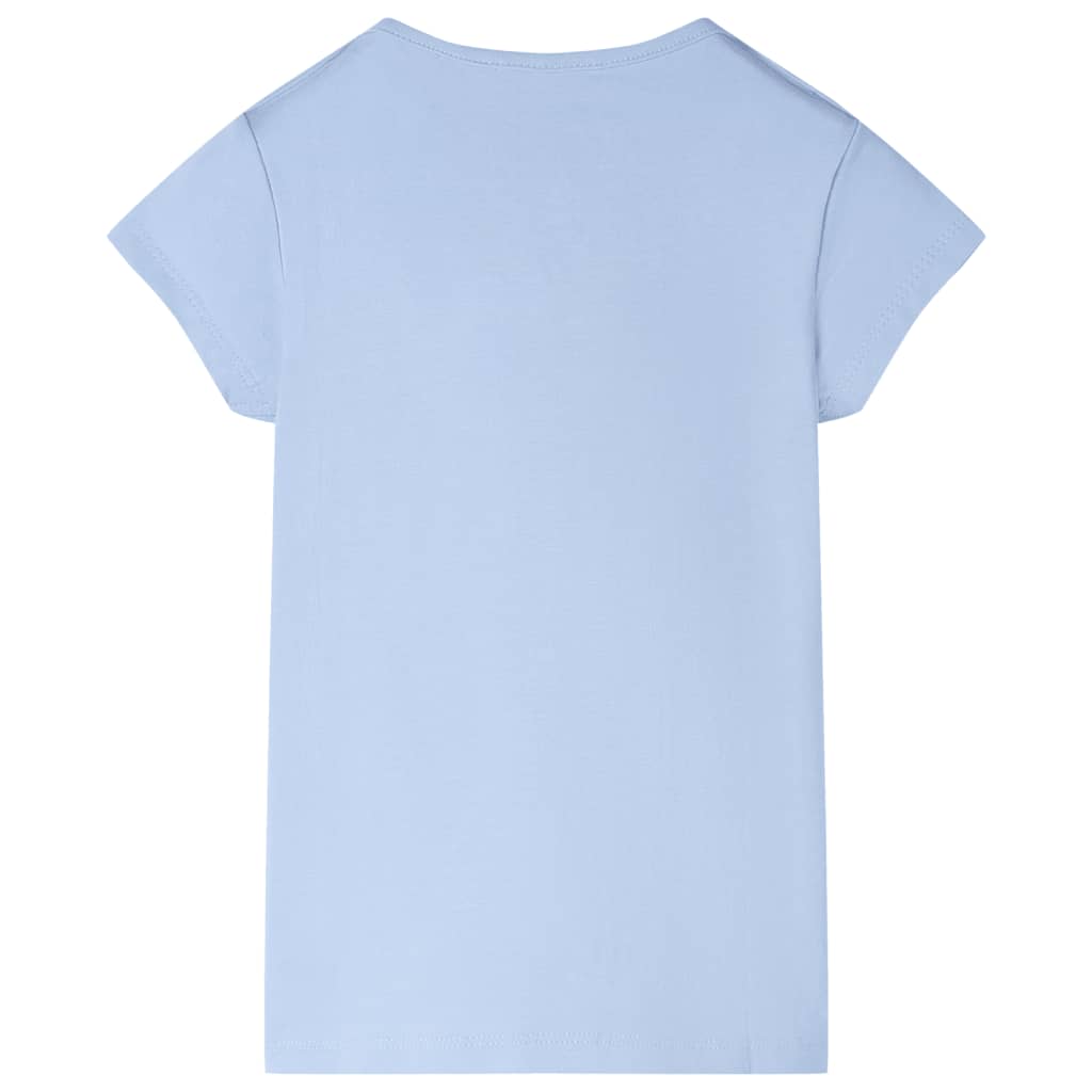 Vidaxl Child's Shirt 140 bleu clair