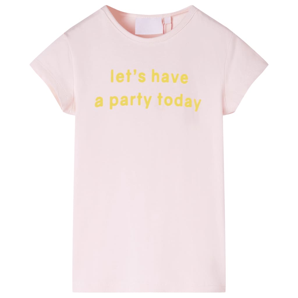 Vidaxl Child's Shirt 116 Rose douce