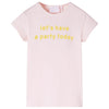 Vidaxl Child's Shirt 140 rose doux