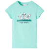 Vidaxl Child's Shirt 116 Light Mint