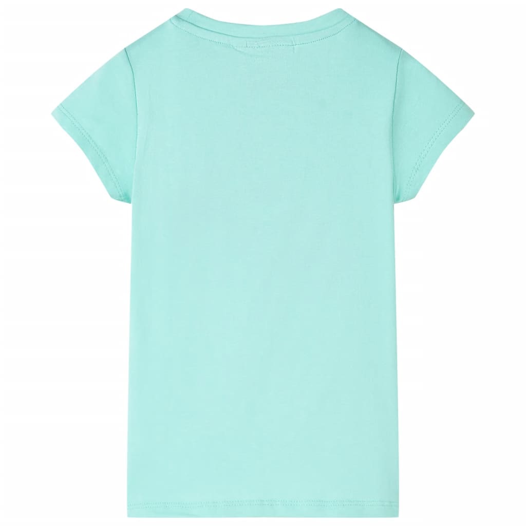Vidaxl Child's Shirt 116 Light Mint