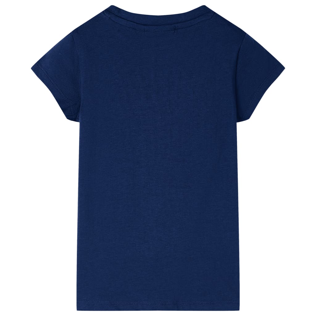 Vidaxl Child's Shirt 92 Navy Blue