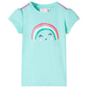 Vidaxl Child's Shirt 116 Light Mint