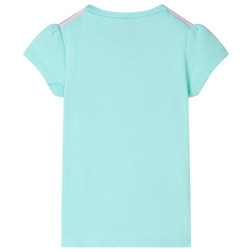 Vidaxl Child's Shirt 116 Light Mint