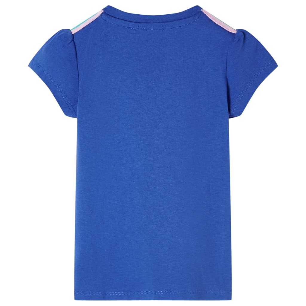 Vidaxl Child's Shirt 104 Cobalt Blue