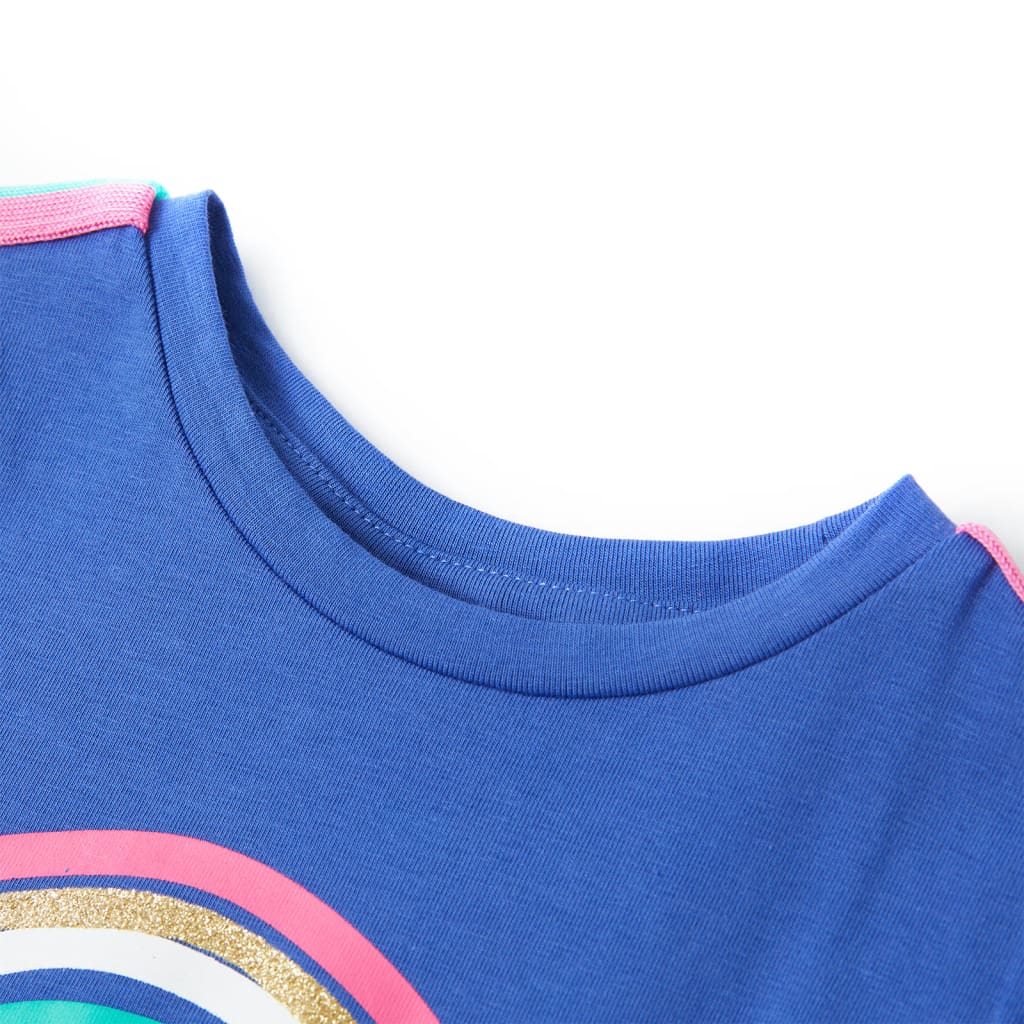 Vidaxl Child's Shirt 104 Cobalt Blue